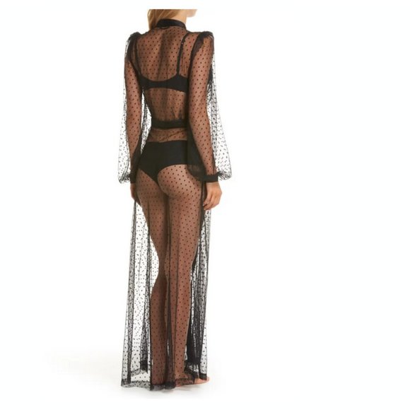 NEW DITA VON TEESE La Marr Lace Robe - Picture 5 of 8